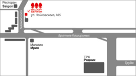 схема проезда
