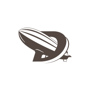 Логотип ресторана «Дирижабль»