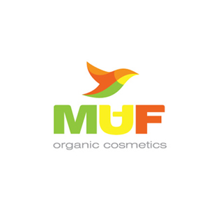 Логотип косметической компании «Muf»