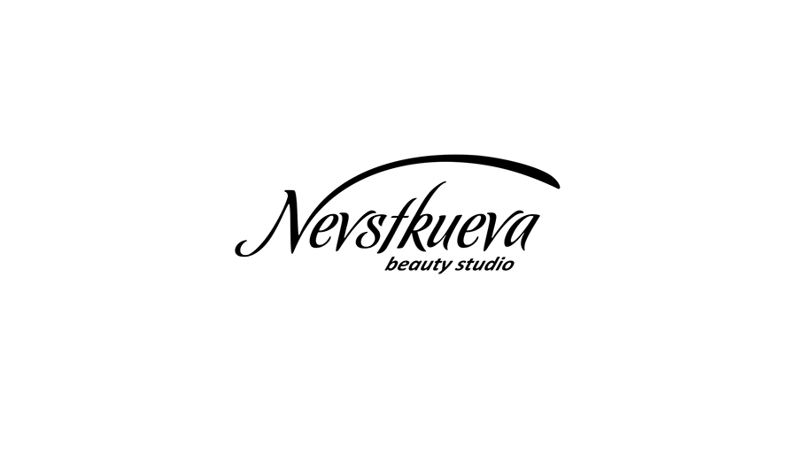 Логотип студии красоты бровей и ресниц выполнен в манере изящного графического совершенства.