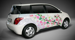 Toyota ist аэрография